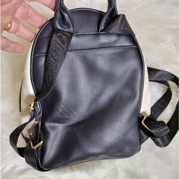 ‎Betsey Johnson quilted mini backpack pink black Lu Two - Picture 14 of 16